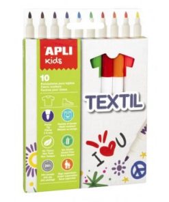 10 MARQUEURS POUR TEXTILES