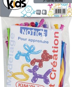 Lot de 24 Ballons à modeler