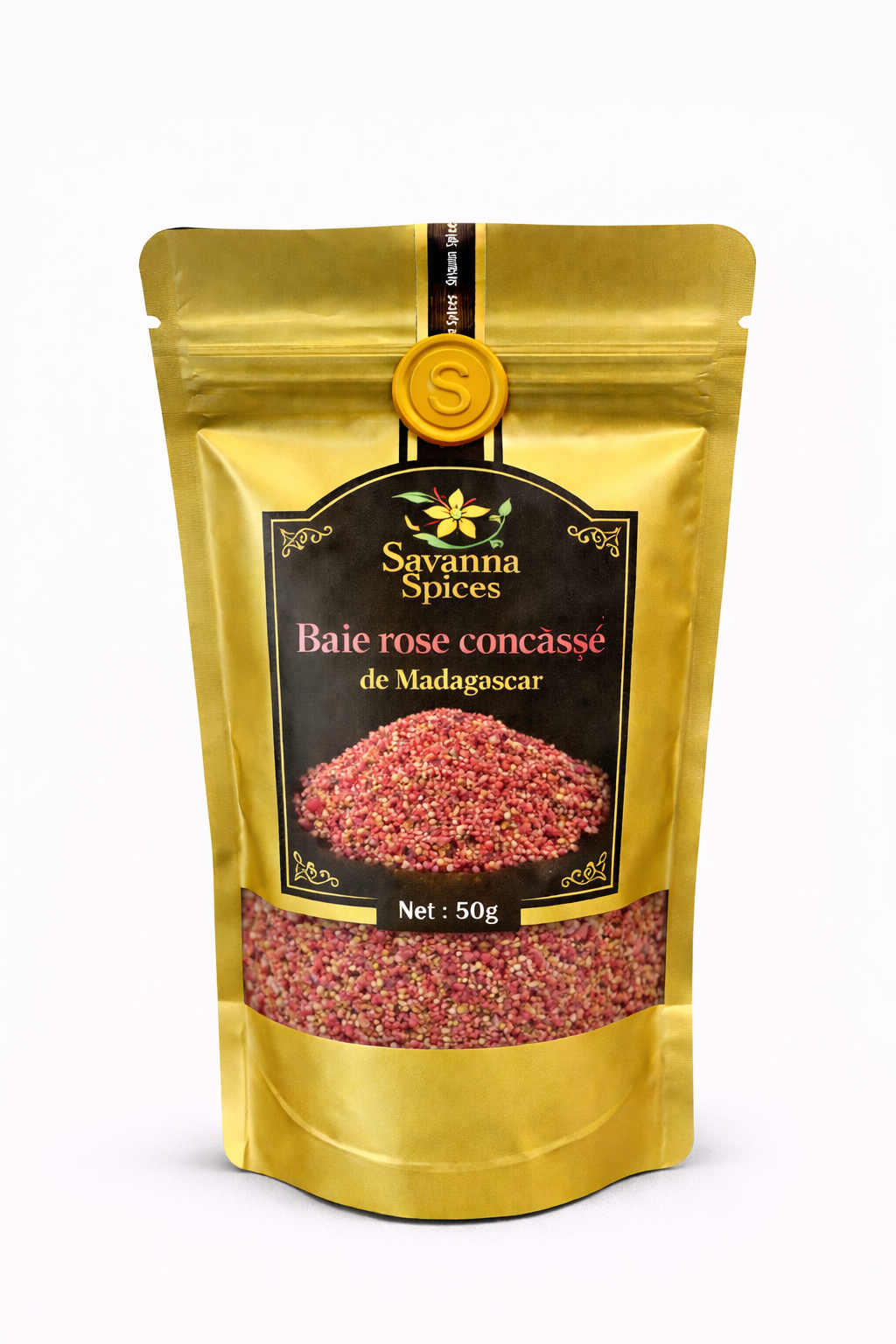 Baie rose concassé 50g - Image 2