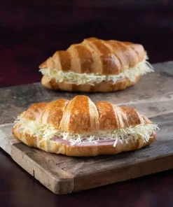 Croissant jambon fromage