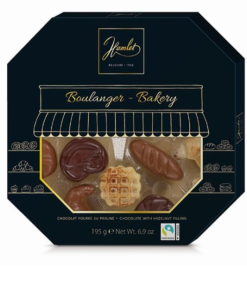Boîte assortiment de chocolats pralinés boulanger Hamlet 195gr