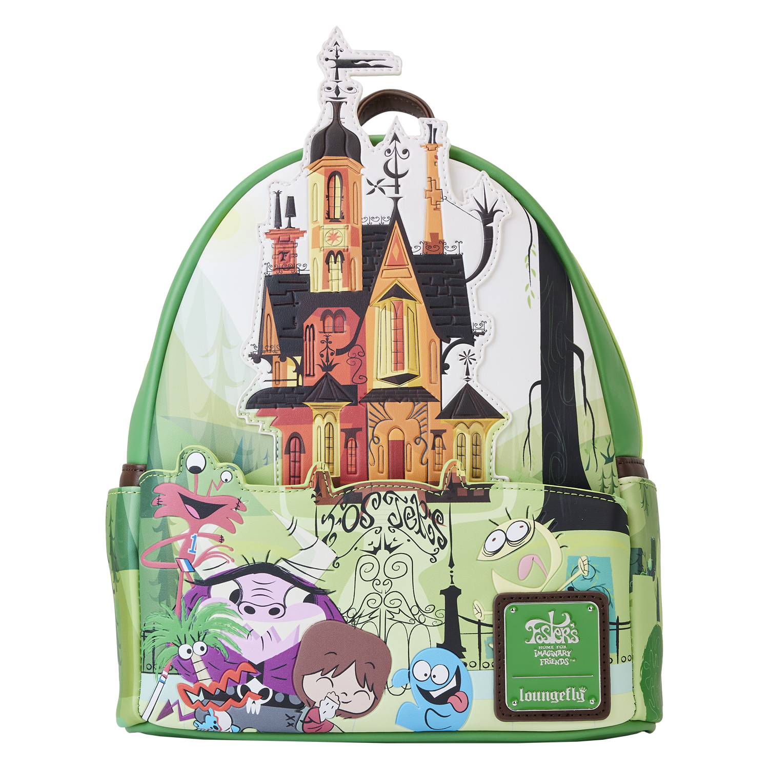 Sac à dos Loungefly Cartoon Network Fosters la maison des amis imaginaires
