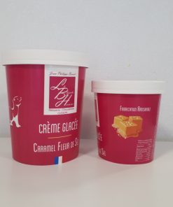 Crème glacée caramel fleur de sel