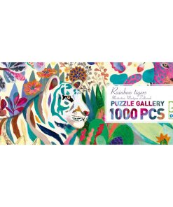 PUZZLE GALLERY 1000 pièces – Rainbow Tigers