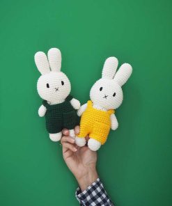 Miffy en crochet jaune ou vert